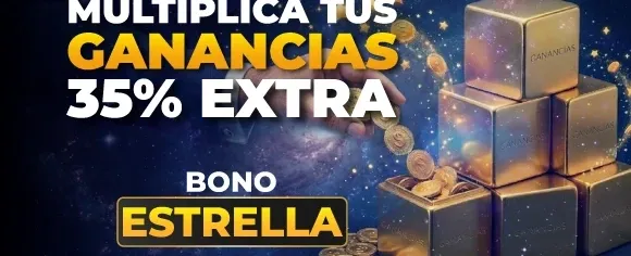 Bono de Bienvenida Extraordinario promotion banner